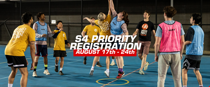 🚨 Season 4 Priority Registration Is Almost Here 🚨
